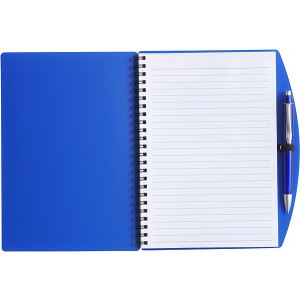 LIBERO A5 poznačkyblok A5, guličkové pero, modrá
