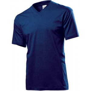 Tričko STEDMAN CLASSIC V-NECK MEN námornícka modrá   L