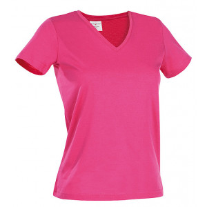 Tričko STEDMAN CLASSIC V-NECK WOMEN ružová L