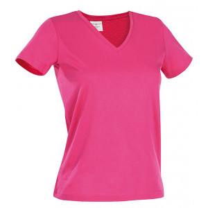 Tričko STEDMAN CLASSIC V-NECK WOMEN ružová M