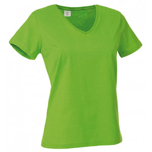 Tričko STEDMAN CLASSIC V-NECK WOMEN svetlo zelená S