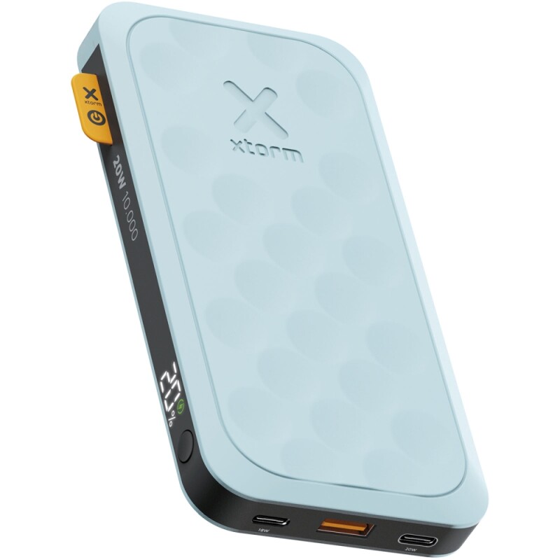 10 000mAh 20W powerbanka, jemně modrá