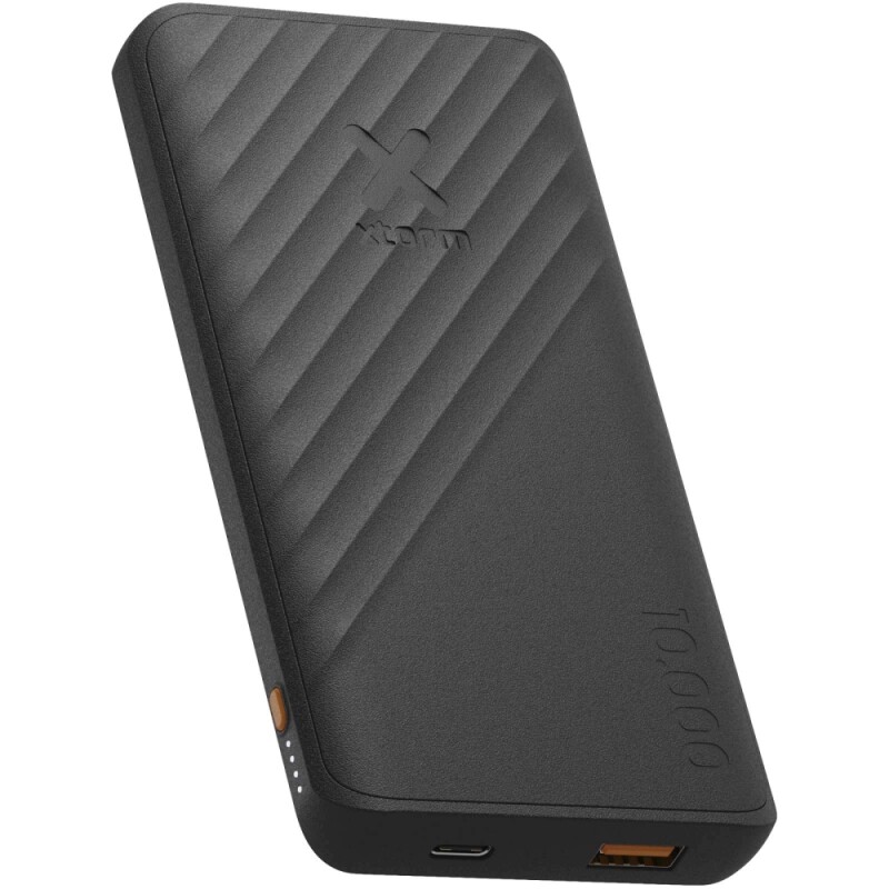 15W 10 000mAh powerbanka s rychlým nabíjením, černá