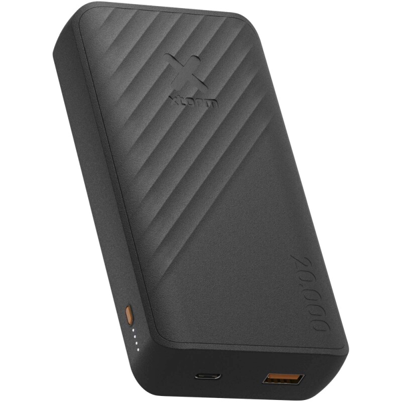 15W 20 000mAh powerbanka s rychlým nabíjením, černá