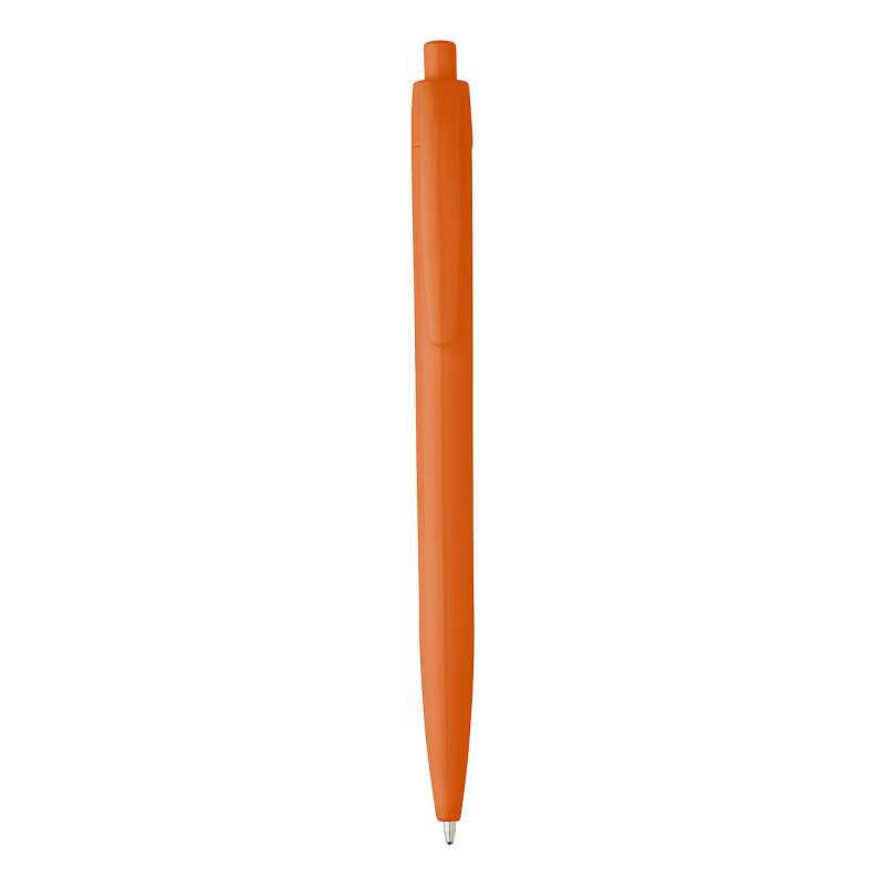 BREOL Plastová propiska, modrá náplň, oranžová