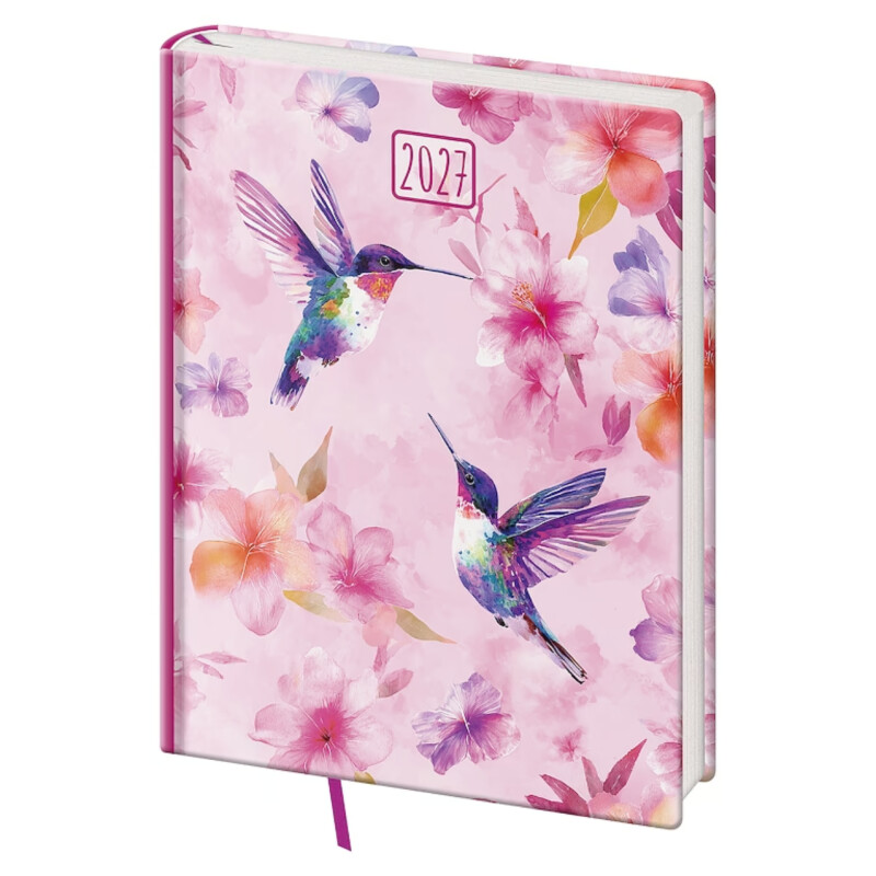 Diář denní B6 Vario Lyra - Colibri 2027