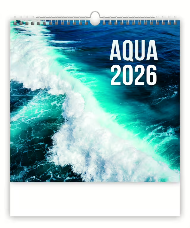 Nástěnný kalendář Aqua 2027