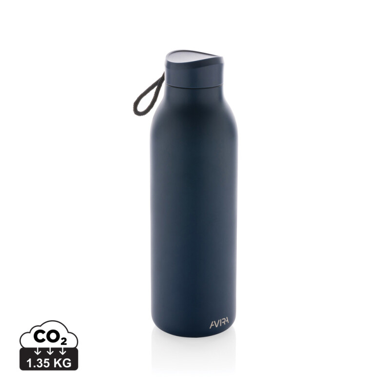 KASTORIA Vakuová termoska z recyklované nerezové oceli, 500 ml, námořní modrá