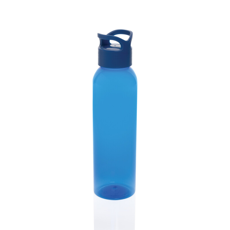 Láhev na pití z RPET, 650ml, transparentní modrá