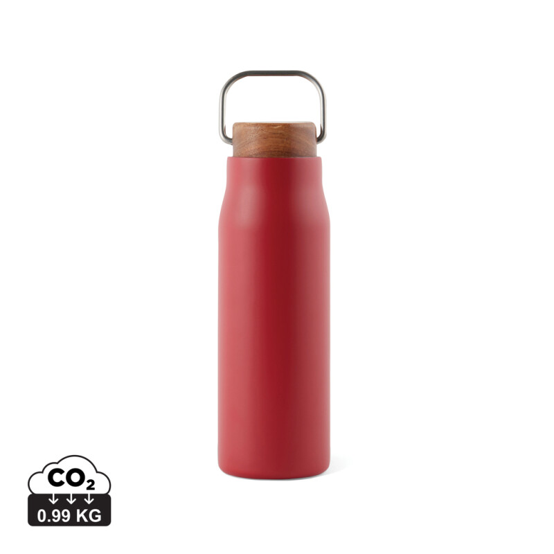 Termo láhev na pití z recyklované oceli, 300ml, červená