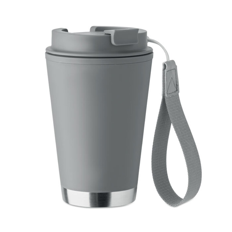 Dvoustěnný termohrnek 300 ml, tmavě šedá