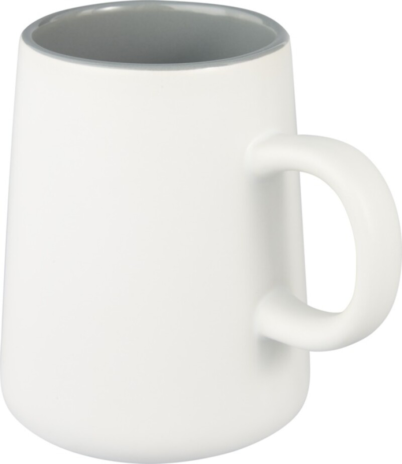 ADRIAN Keramický hrnek 450 ml, bílý