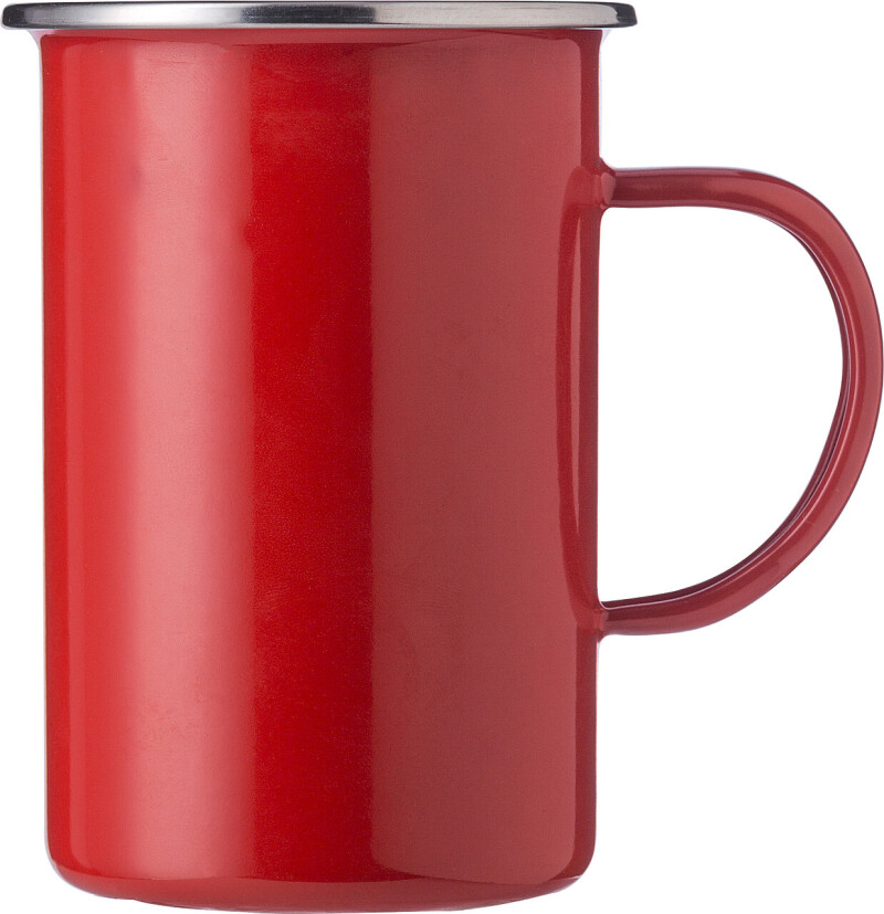 Plecháček, 450ml, červený