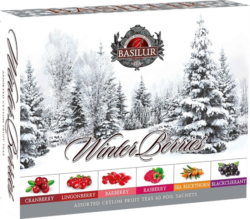 BASILUR- Winter Berries Assorted přebal 60 gastro sáčků