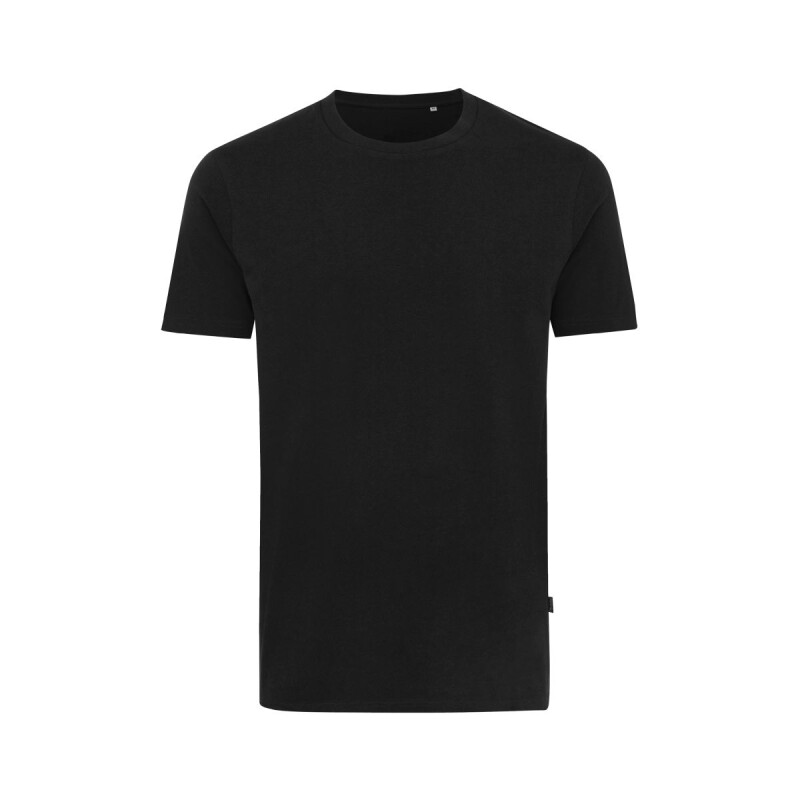 Unisex tričko Iqoniq Bryce z recyklované bavlny, černá, XS
