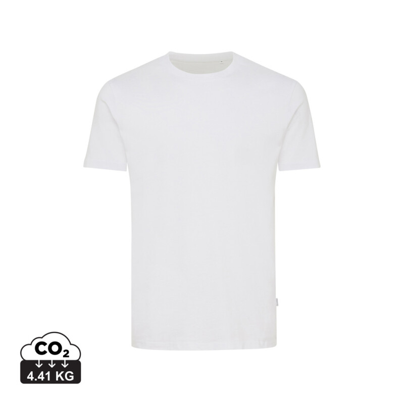 Tričko z recyklované bavlny, bílá, 4XL