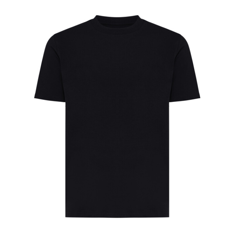 Unisex tričko Iqoniq Sierra z recyklované bavlny, černá, 5XL