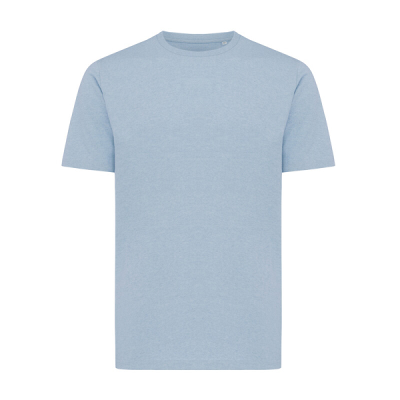 Unisex tričko Iqoniq Sierra z recyklované bavlny, světle modrý melír, XL