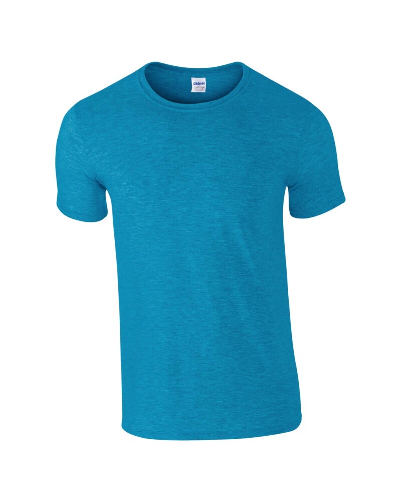 Triko GILDAN SOFTSTYLE ADULT T-SHIRT 153g, tmavě tyrkysová, S