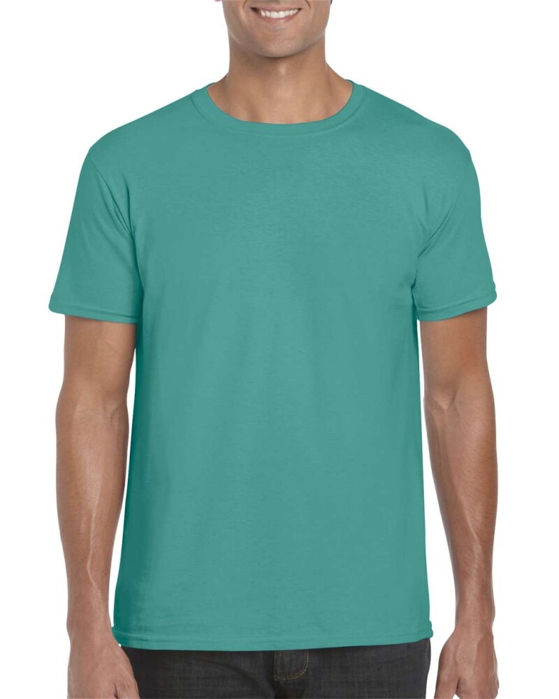 Triko GILDAN SOFTSTYLE ADULT T-SHIRT 153g, smaragdově zelená, M