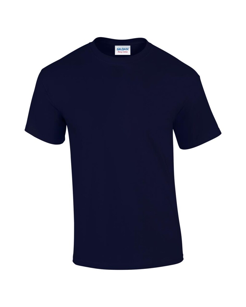 Triko GILDAN HEAVY COTTON ADULT T-SHIRT 180g, tmavá námořní modrá, M