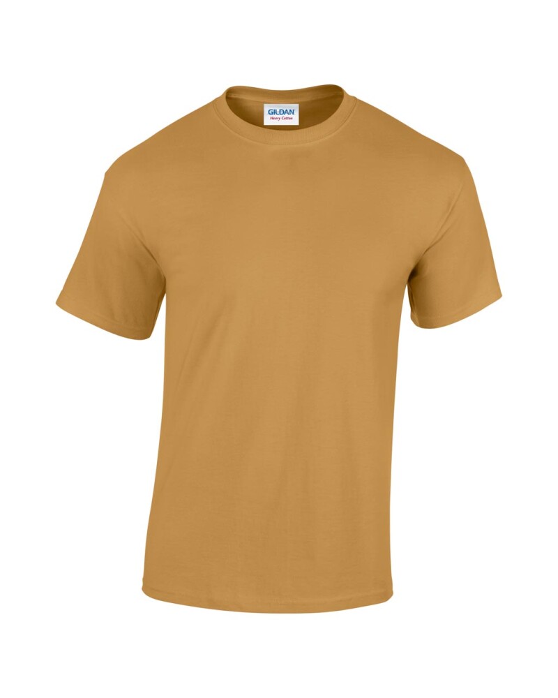 Triko GILDAN HEAVY COTTON ADULT T-SHIRT 180g, hnědá, M