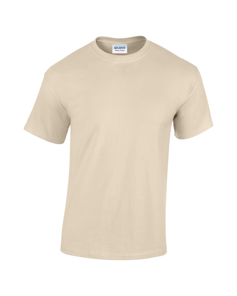 Triko GILDAN HEAVY COTTON ADULT T-SHIRT 180g, béžová, XL