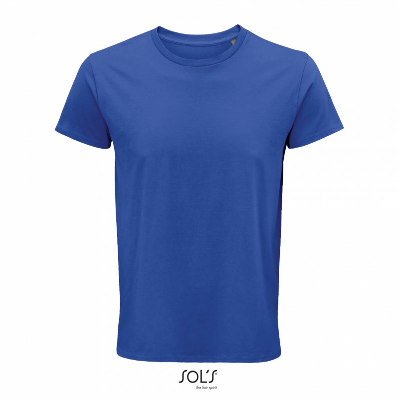 Pánské tričko SOLS CRUSADER MEN - ROUND-NECK FITTED JERSEY T-SHIRT, královská modrá, XL