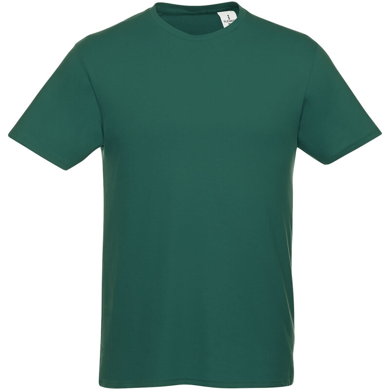 Tričko Heros s krátkým rukávem, unisex, tmavě zelená, M