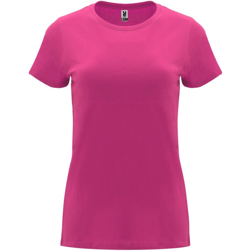 Dámské tričko s krátkým rukávem, ROLY CAPRI, růžová, vel. 2XL