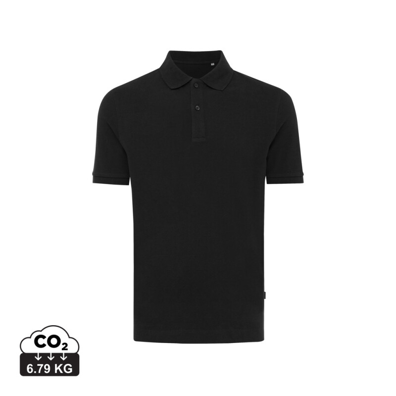 Polokošile z recyklované bavlny, černá, 4XL