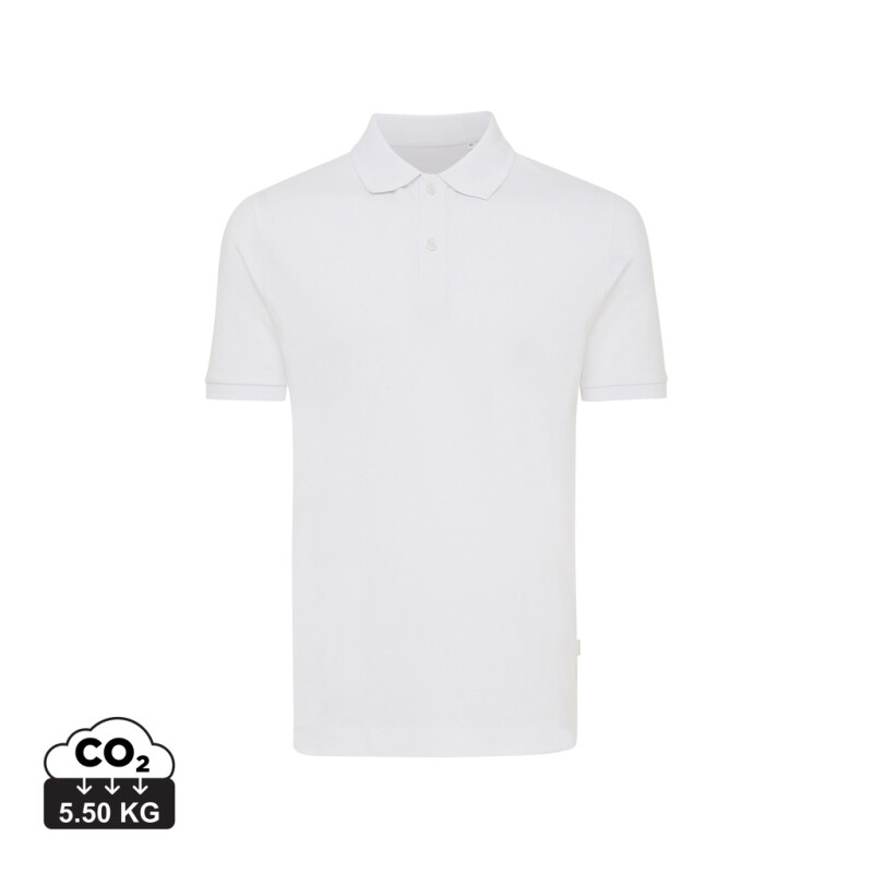 Polokošile z recyklované bavlny, bílá, 5XL