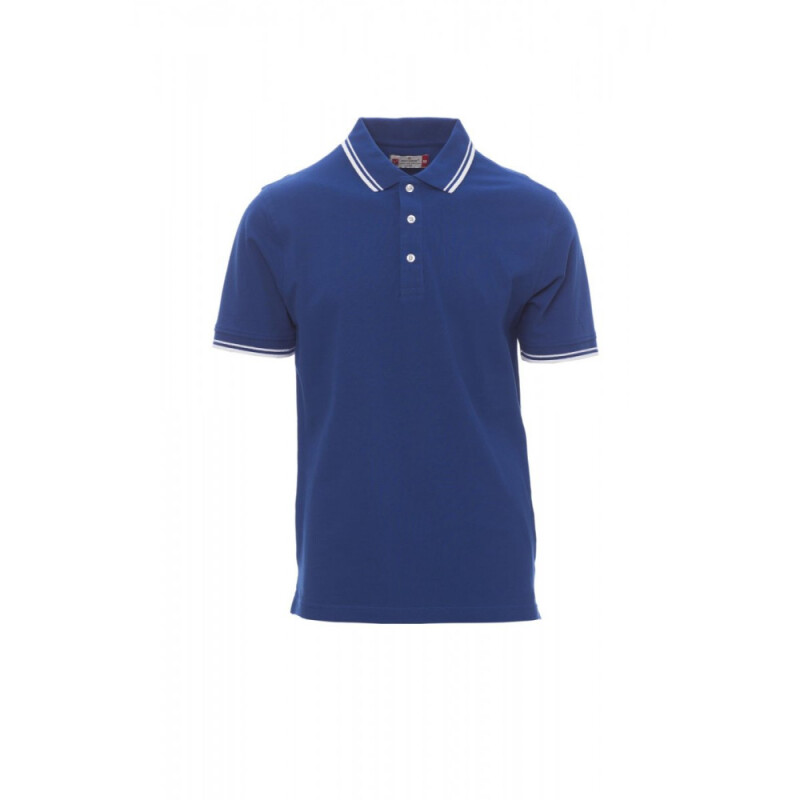 Polokošile PAYPER SKIPPER královská modrá, bílá 4XL
