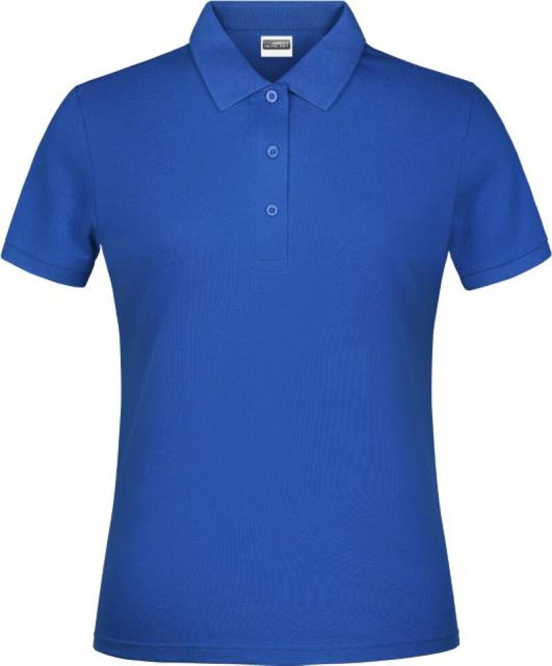 Dámské piqué polo James & Nicholson, královská modrá, XL
