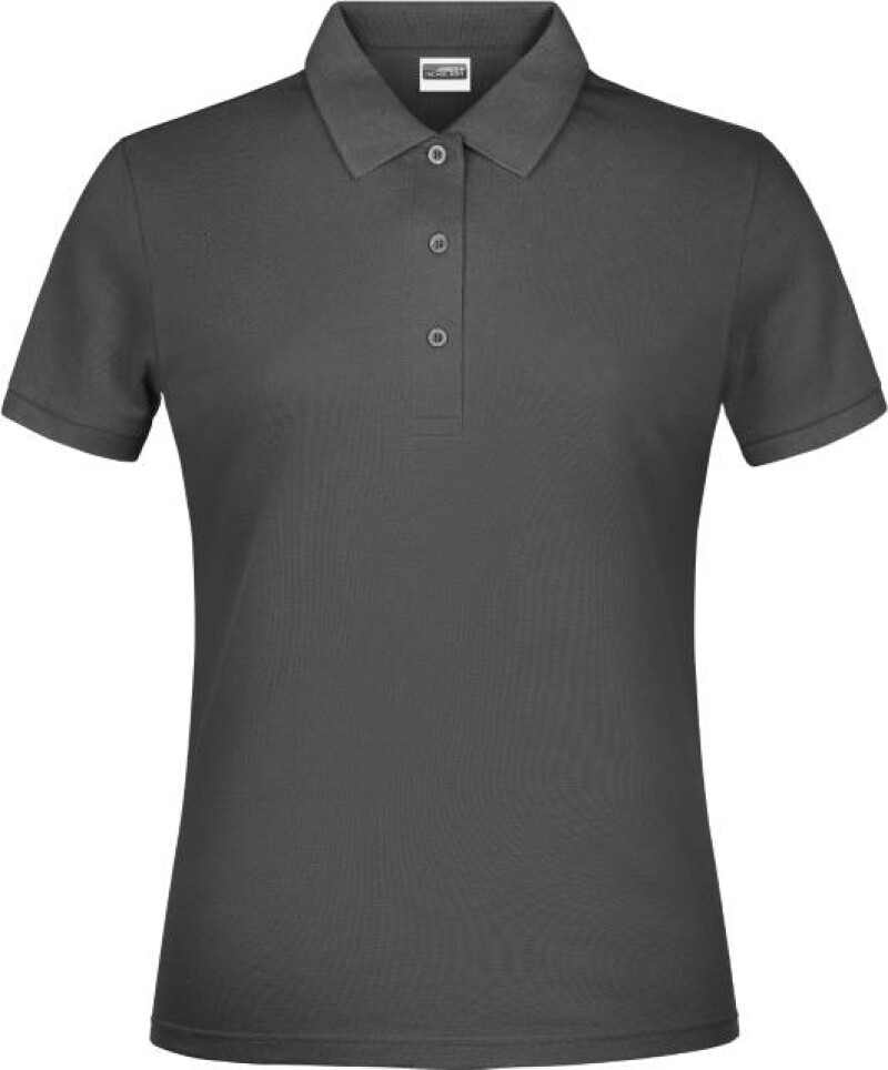 Dámské piqué polo James & Nicholson, antracitová, L
