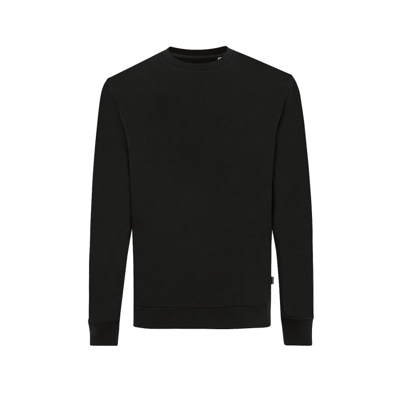 Unisex mikina Iqoniq Zion z recyklované bavlny, černá, XXXL