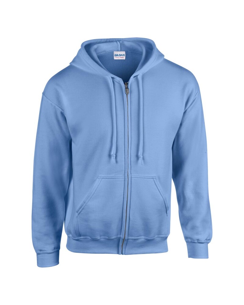 Pánská mikina GILDAN HEAVY BLEND ADULT FULL ZIP HOODED 271g, jemně modrá, 3XL