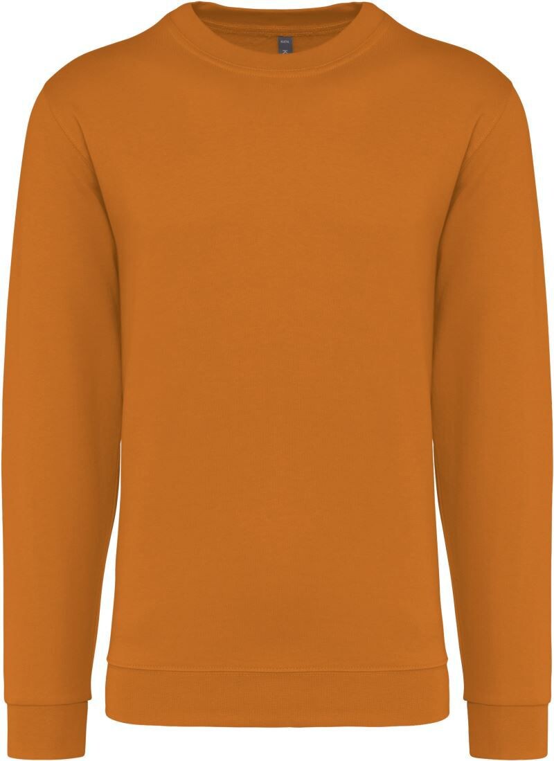 Unisex mikina KARIBAN, tmavě oranžová, 4XL