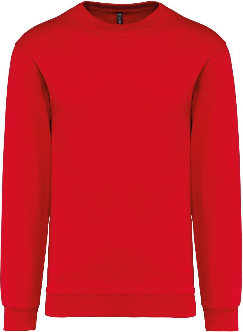 Unisex mikina KARIBAN, červená, 3XL