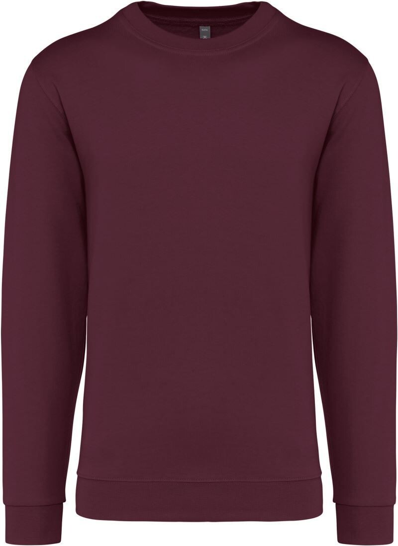Unisex mikina KARIBAN, vínová, XXL