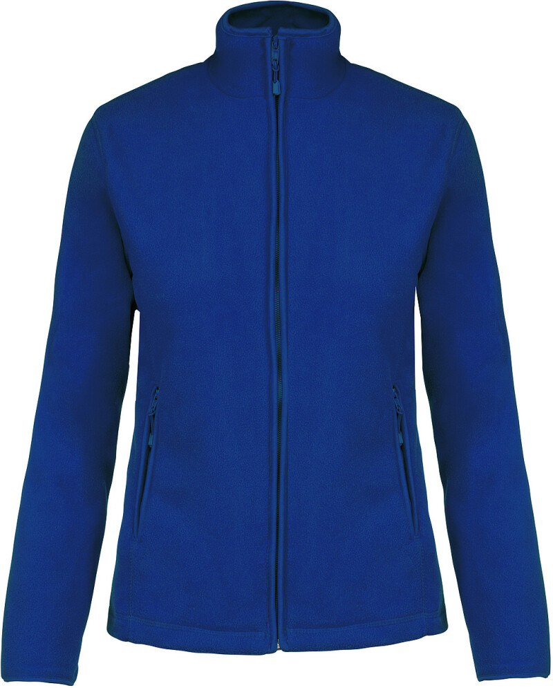 Dámská mikrofleecová mikina Kariban fleece jacket women, tmavě modrá, vel. M