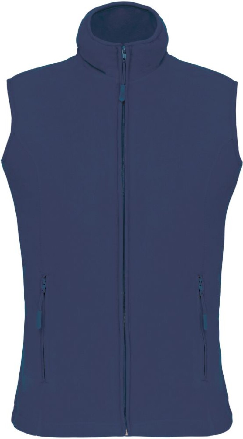 Dámská mikrofleecová vesta Kariban fleece vest women, tmavě modrá, vel. 4XL