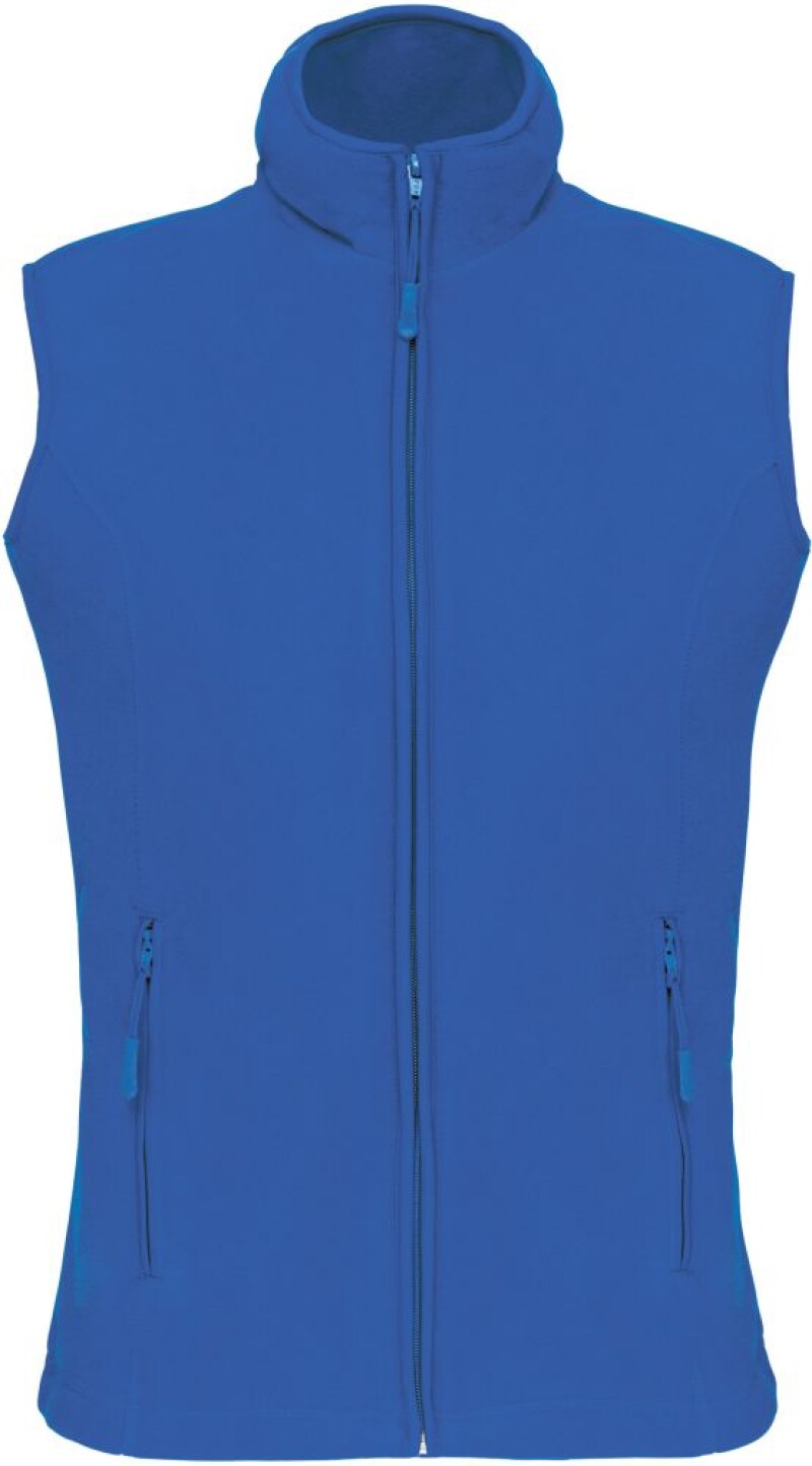 Dámská mikrofleecová vesta Kariban fleece vest women, kobaltově modrá, vel. 4XL