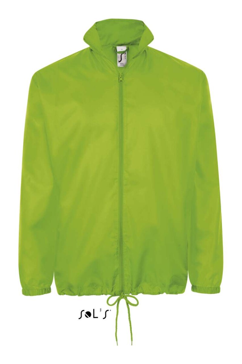 Unisex větrovka SOLS SHIFT - UNISEX WATER REPELLENT WINDBREAKER, světle zelená, S