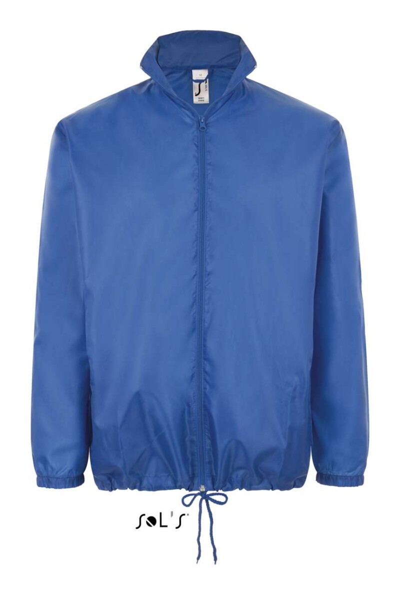 Unisex větrovka SOLS SHIFT - UNISEX WATER REPELLENT WINDBREAKER, královská modrá, 3XL