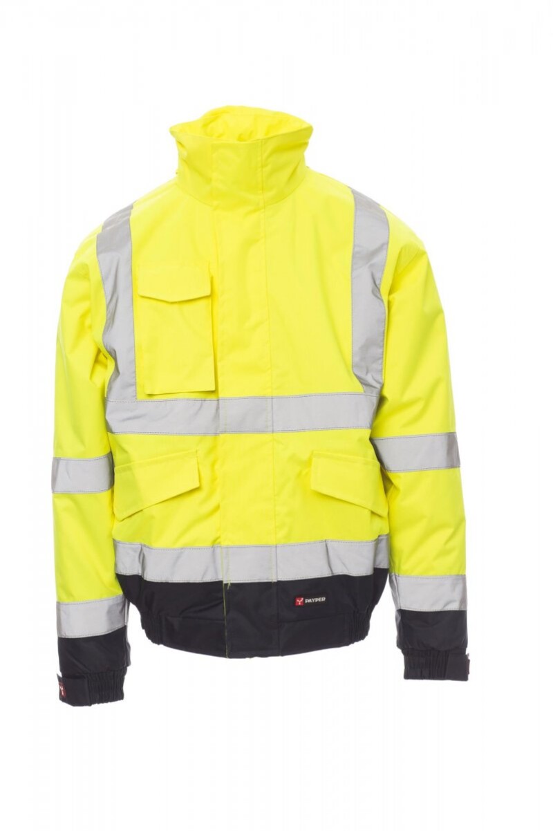 Bunda Payper PADDOCK, fluorescenční žlutá, XXL