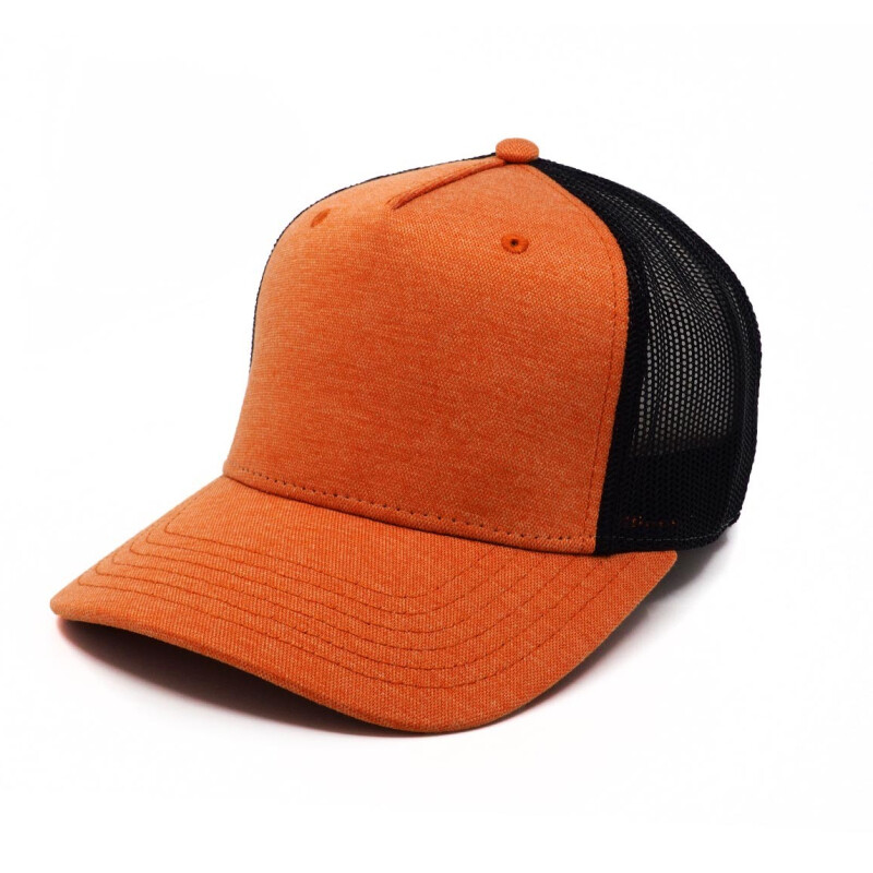 GEITA pětipanelová kšiltovka ve stylu snapback, oranžová