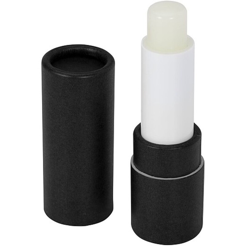 Balzám na rty s vanilkovým aroma, papírový obal, černý