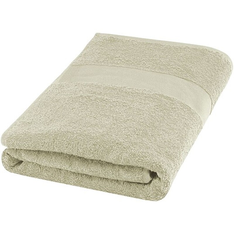 Bavlněný ručník 70x140cm, 450 g/m2, světle šedý