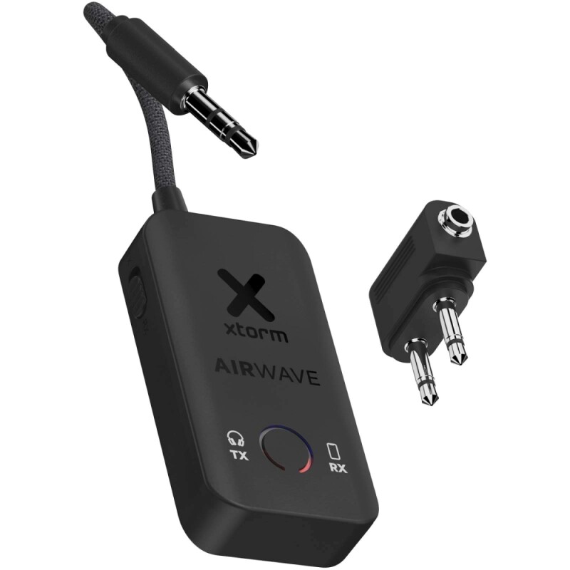 Bezdrátový audio adaptér, černá